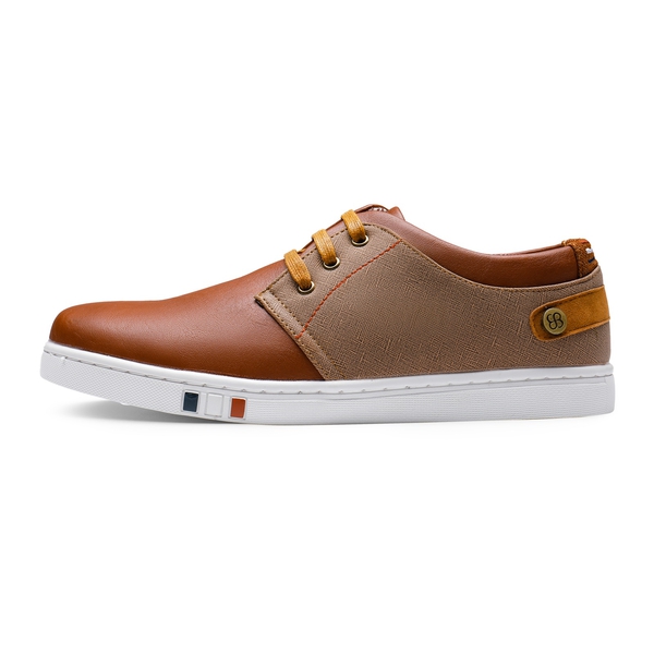 Men's Modern Casual Fashion Sneakers - TAN - 2